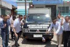 Wali Kota Malang Wahyu Hidayat meresmikan Satuan Pelayanan Pemenuhan Gizi (SPPG) Morse (Roni Waluyo/ Tagarjatim.id)