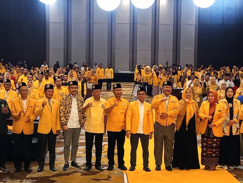 Musda ke XI Partai Golkar, Wongso Negoro Pimpin DPD Gresik Secara Aklamasi