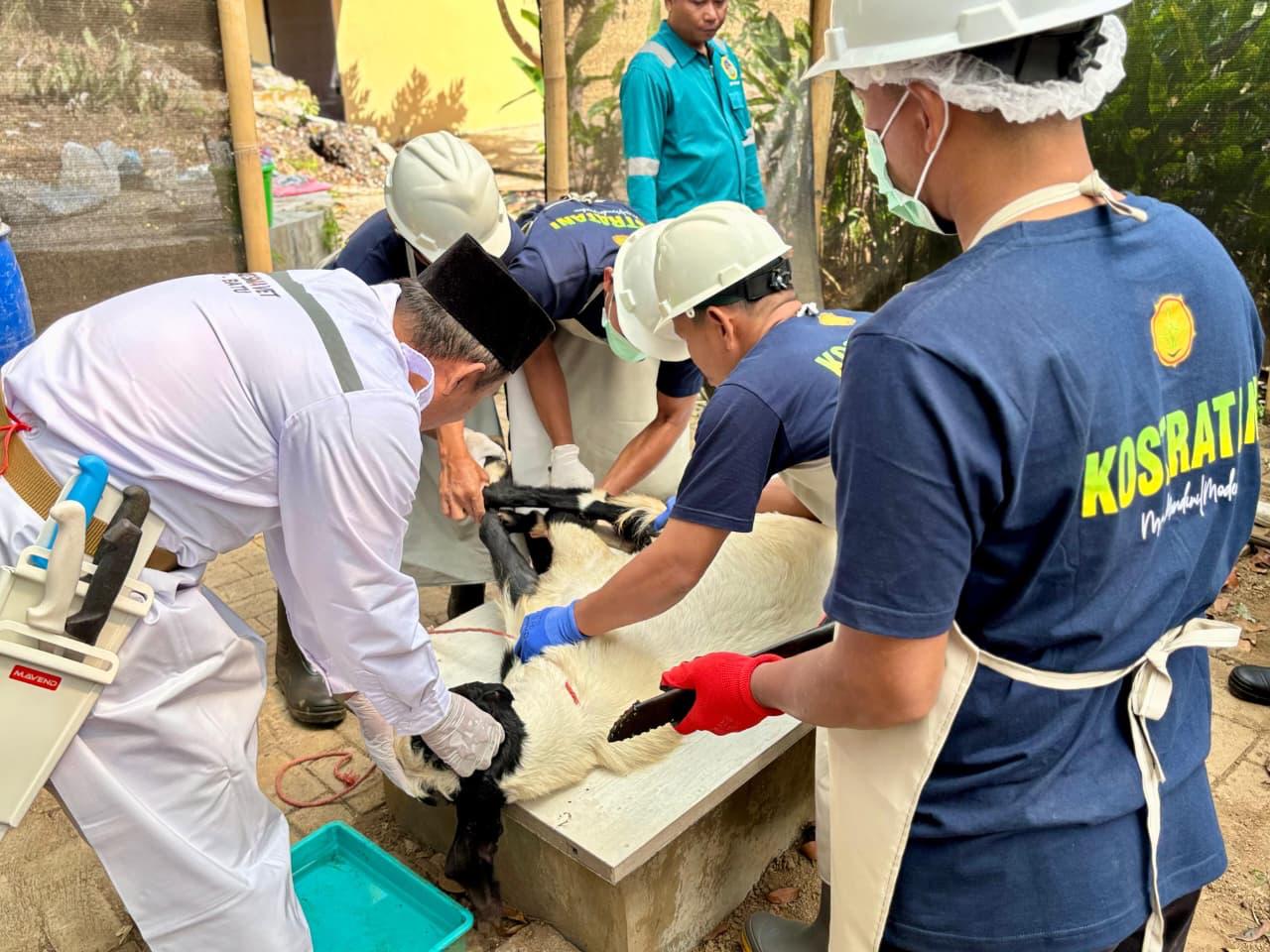 Penutupan Pelatihan Pengolahan Susu dan Juru Sembelih Halal bagi Napiter di BBPP Batu.