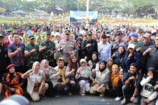 Forkopimda Kota Malang bersama elemen masyarakat usai apel damai Jogi Malang (Istimewa)