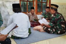 Bintal Korem 083 Pimpin Hataman Al-Quran dalam Rangka TMMD di Lebakharjo