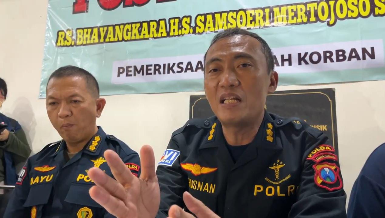 Tim DVI Polda Jatim Kembali Ungkap 2 Indentitas Jenazah Korban Ambruknya Mushala Ponpes Al Khoziny