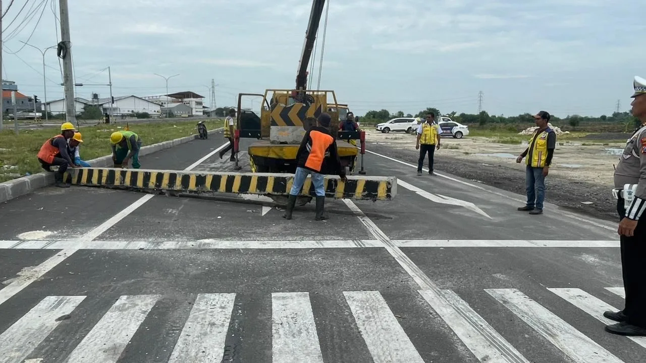 BBPJN Terapkan Uji Coba Operasional JLU Lamongan 8 BBPJN Terapkan Uji Coba Operasional JLU Lamongan