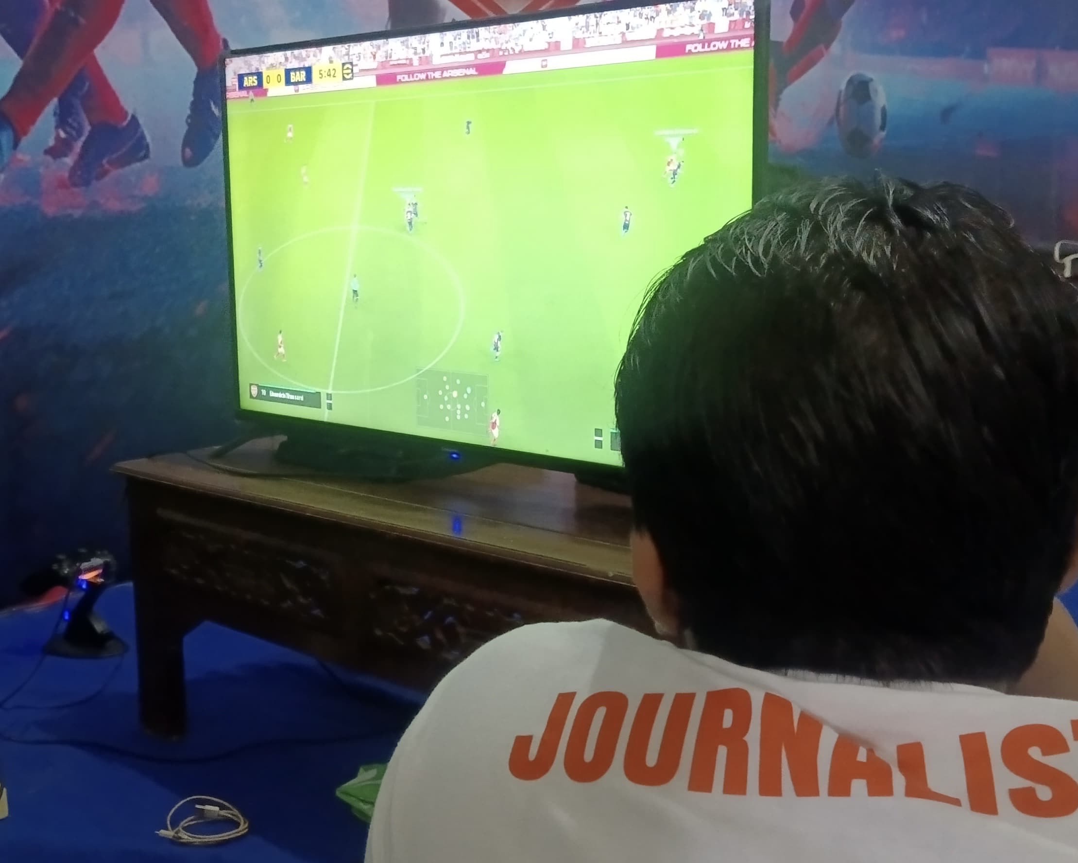 E-Football Journalist Kediri Raya Cup 2025 Resmi Bergulir, Pertarungan Antar Wartawan Berlangsung Seru