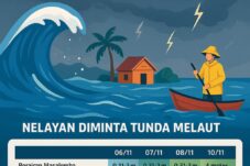 BMKG Ingatkan Gelombang Tinggi dan Banjir Rob di Pesisir Jawa Timur, Nelayan Diminta Tunda Melaut 21 BMKG Ingatkan Gelombang Tinggi dan Banjir Rob di Pesisir Jawa Timur, Nelayan Diminta Tunda Melaut