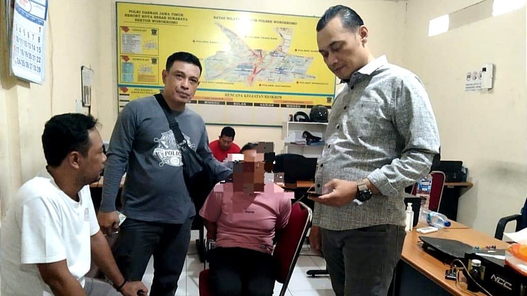 Reskrim Polsek Waru Tangkap Spesialis Pelaku Curanmor