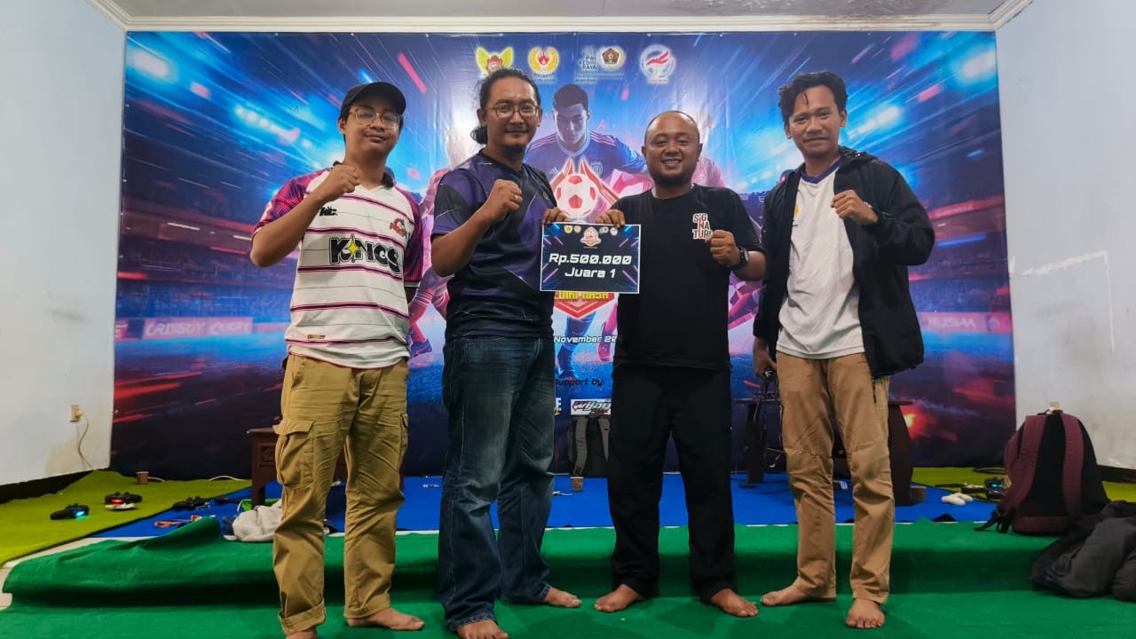 Jurnalis Kompas TV Kediri Sabet Juara E-Football Journalist 2025