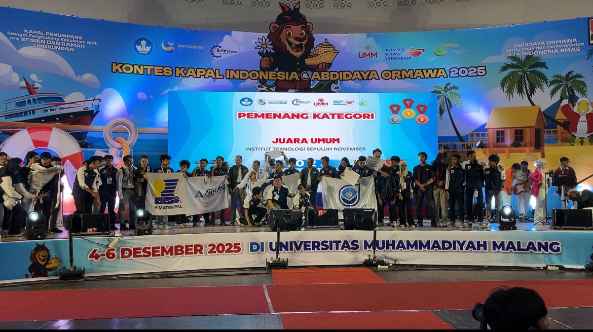 Wamendiktisaintek Resmi Tutup Kontes Kapal Indonesia (KKI) dan Abdidaya Ormawa 2025 di UMM
