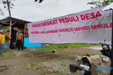 Lapangan Warga Disulap Jadi Koperasi, Masyarakat Sidorejo Protes