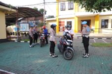 Jelang Ops Keselamatan Semeru 2026, Propam Polres Magetan Gelar Razia Kendaraan Anggota