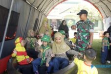 Tanamkan Jiwa Nasionalisme Sejak Dini, Kodim 0812 Edukasi Siswa Siswi PAUD