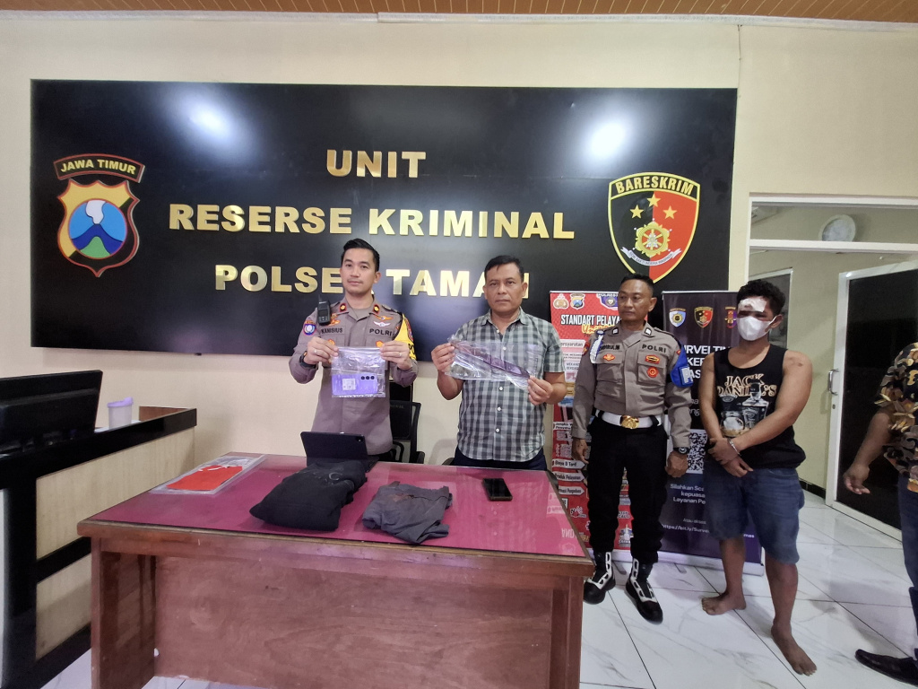 Usai Curi HP Ojol di Surabaya, Begal Bacok Pedagang Durian di Sidoarjo