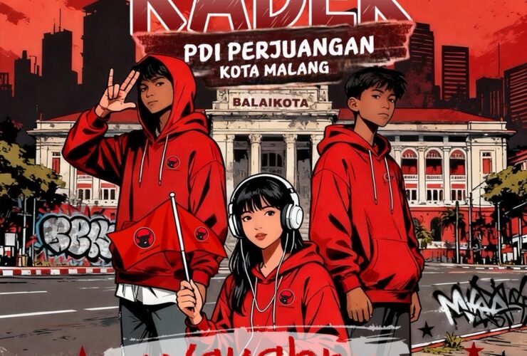 PDI Perjuangan Kota Malang Dorong Milenial dan Gen Z Aktif Bangun Masa Depan Bangsa