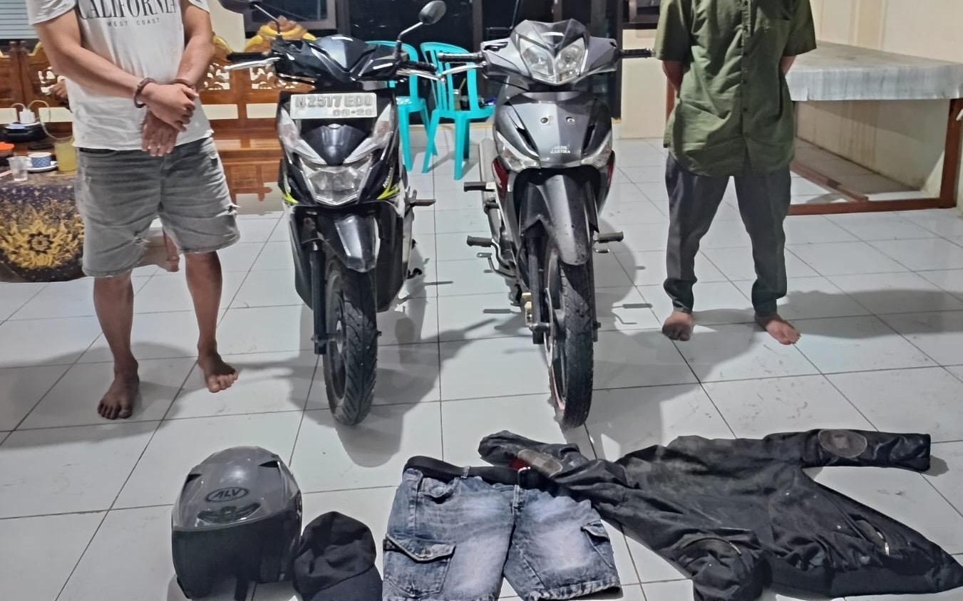 Komplotan Curanmor Asal Lampung Timur di Ringkus Polisi