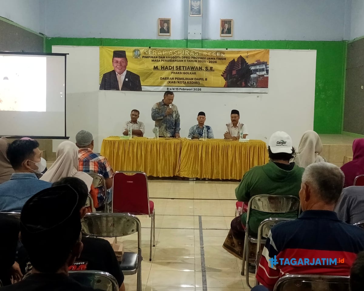Reses di Bulupasar Kediri, Cak Hadi Serap Aspirasi Sektor Pertanian hingga Pengelolaan Sampah