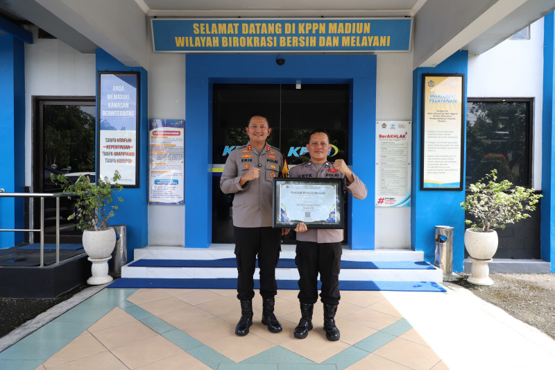 Kelola Anggaran Profesional dan Akuntabel, Polres Magetan Raih Nilai Sempurna IKPA 100