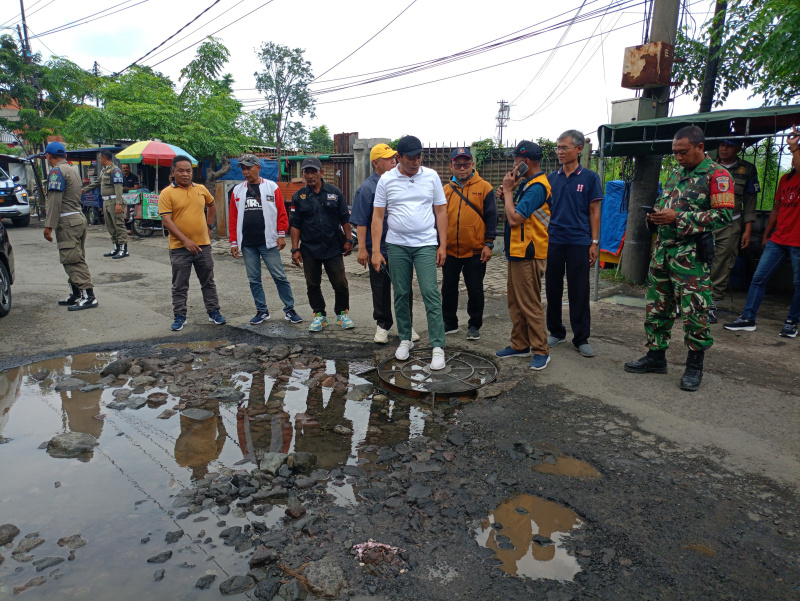 Atasi Kerusakan Jalan di Krian, Pemkab Sidoarjo Siapkan Overlay dan Normalisasi Drainase