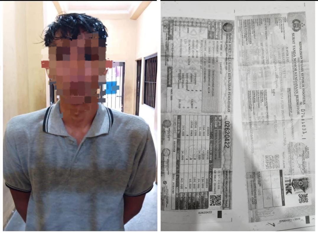 Satreskrim Polres Lamongan Ungkap Curanmor R-2, Kejar Pelaku Hingga Ke Bali