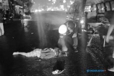 Kecelakaan Dua Motor di Jalan Raya Geluran Sidoarjo, Satu Orang Tewas