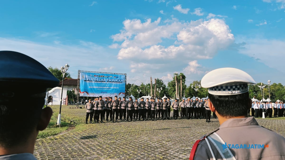 Gelar Pasukan Operasi Ketupat Semeru 2026, 500 Personel Gabungan di Ngawi Siap Amankan Idulfitri 1447 H