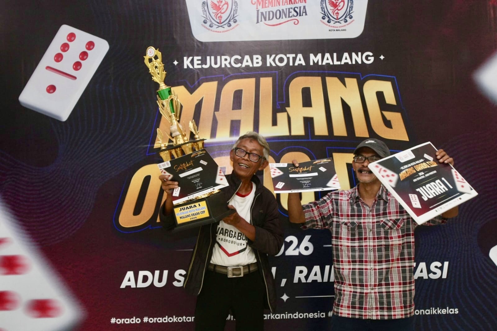 Tampil Perkasa di Gajayana, Tim NKDC Sabet Juara Turnamen Orado Kota Malang