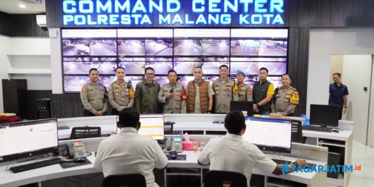 Polresta Malang Kota Buka Akses 252 CCTV untuk Pantau Malam Takbiran