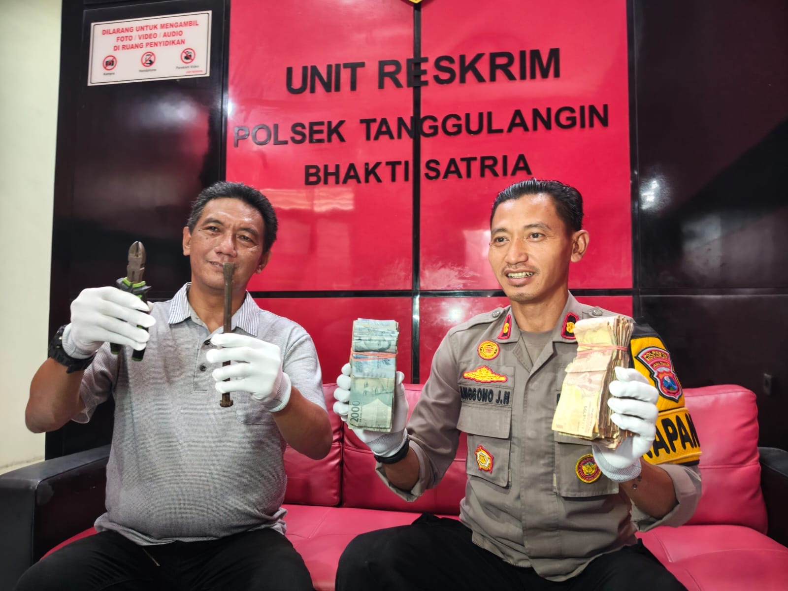 Terlilit Cicilan Motor, Pria Asal Pasuruan Nekat Curi Kotak Amal di Sidoarjo
