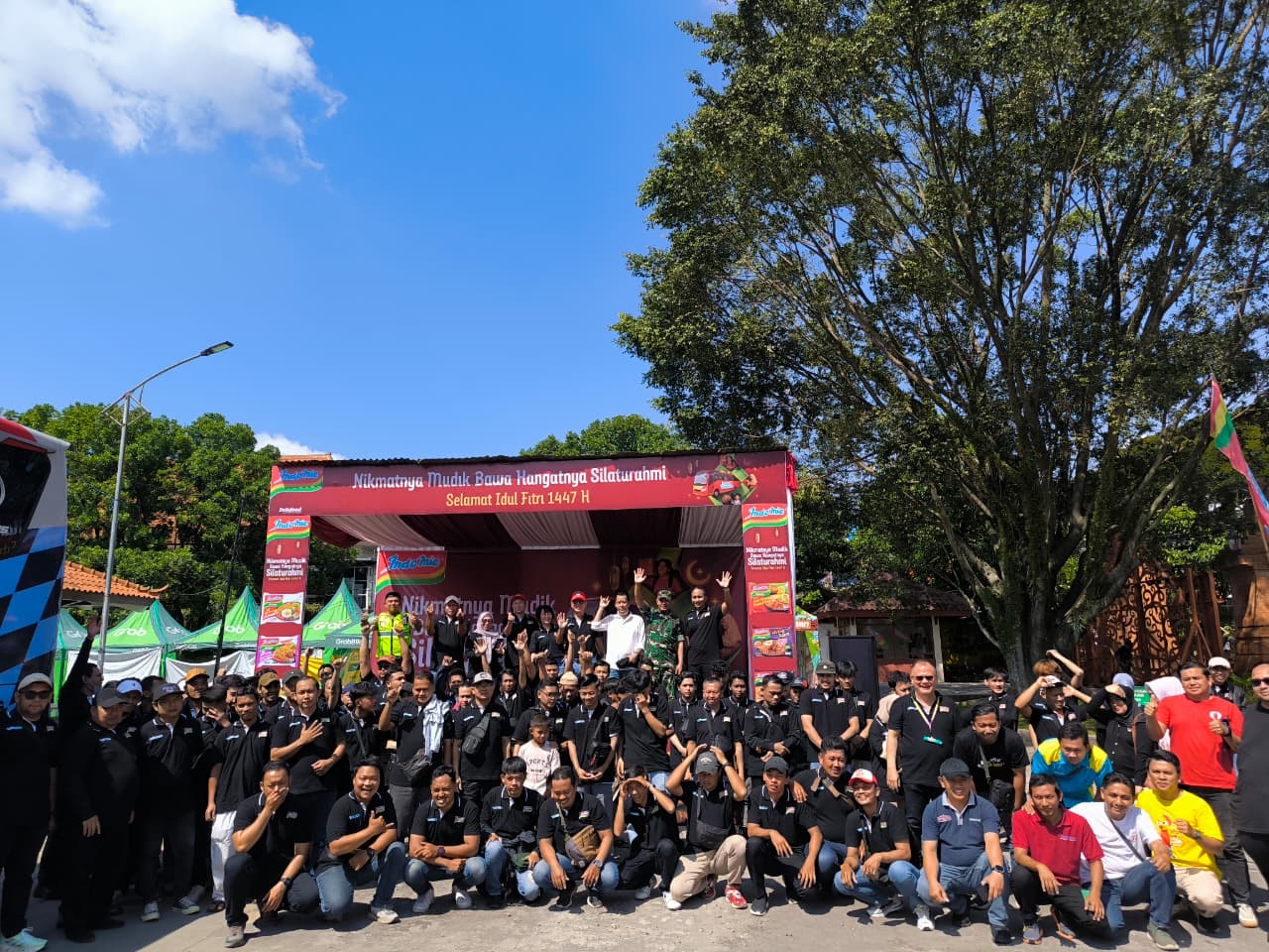 120 Pedagang Mie Warmindo se Malang Raya Mudik Bareng ke Kuningan Jawa Barat