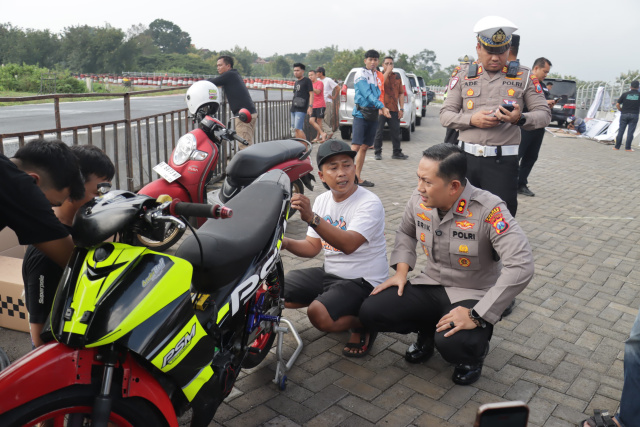 Jelang Balap Bergengsi, Kapolres Magetan Cek Langsung Kesiapan Sirkuit Parang
