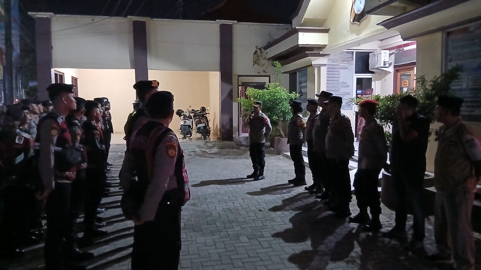 Polres Lamongan Gelar Patroli Harkamtibmas dan Rakor Cooling System