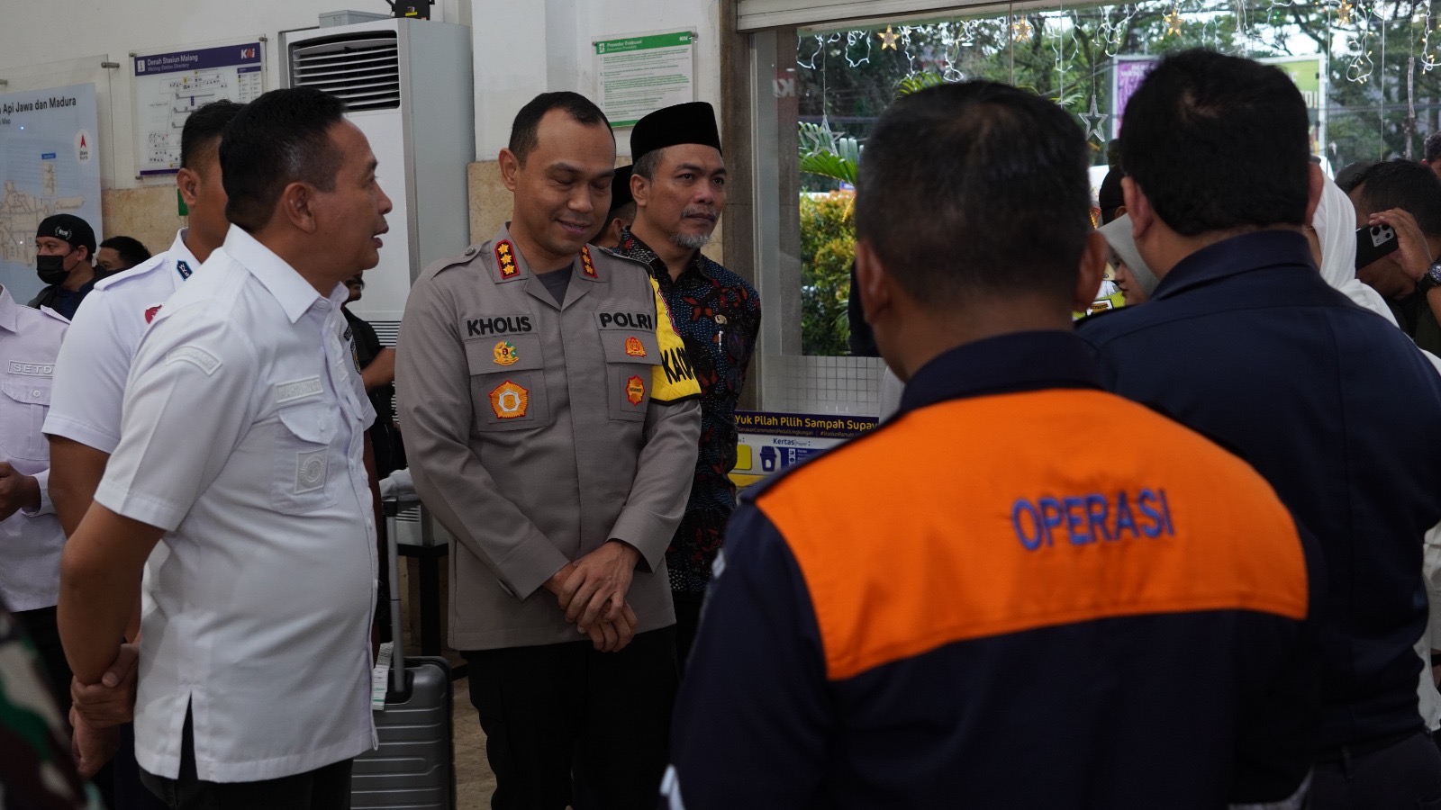 Forkopimda Kota Malang Cek Pos Ops Ketupat dan Masjid Jelang Idul Fitri