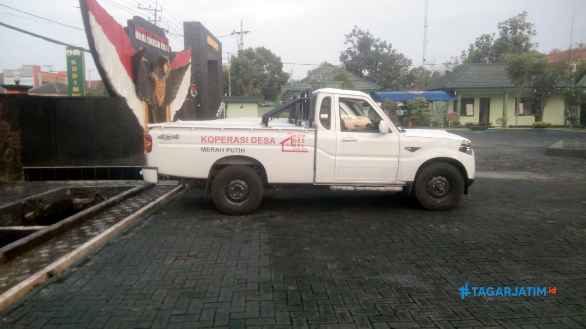 55 Mobil Operasional KDKMP Tiba di Kodim 0812 Lamongan