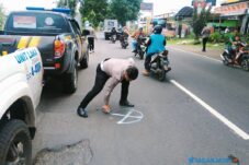 Kecelakaan Jalur Tengkorak Jombang, Truk Tabrak Pemotor Hingga Tewas Ditempat