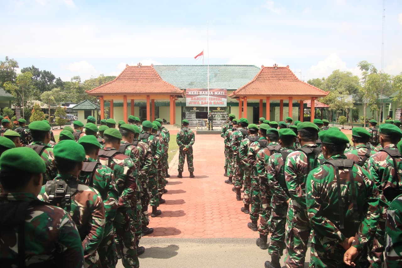 Kodim 0812 Lamongan Gelar Apel Kesiapsiagaan Personel