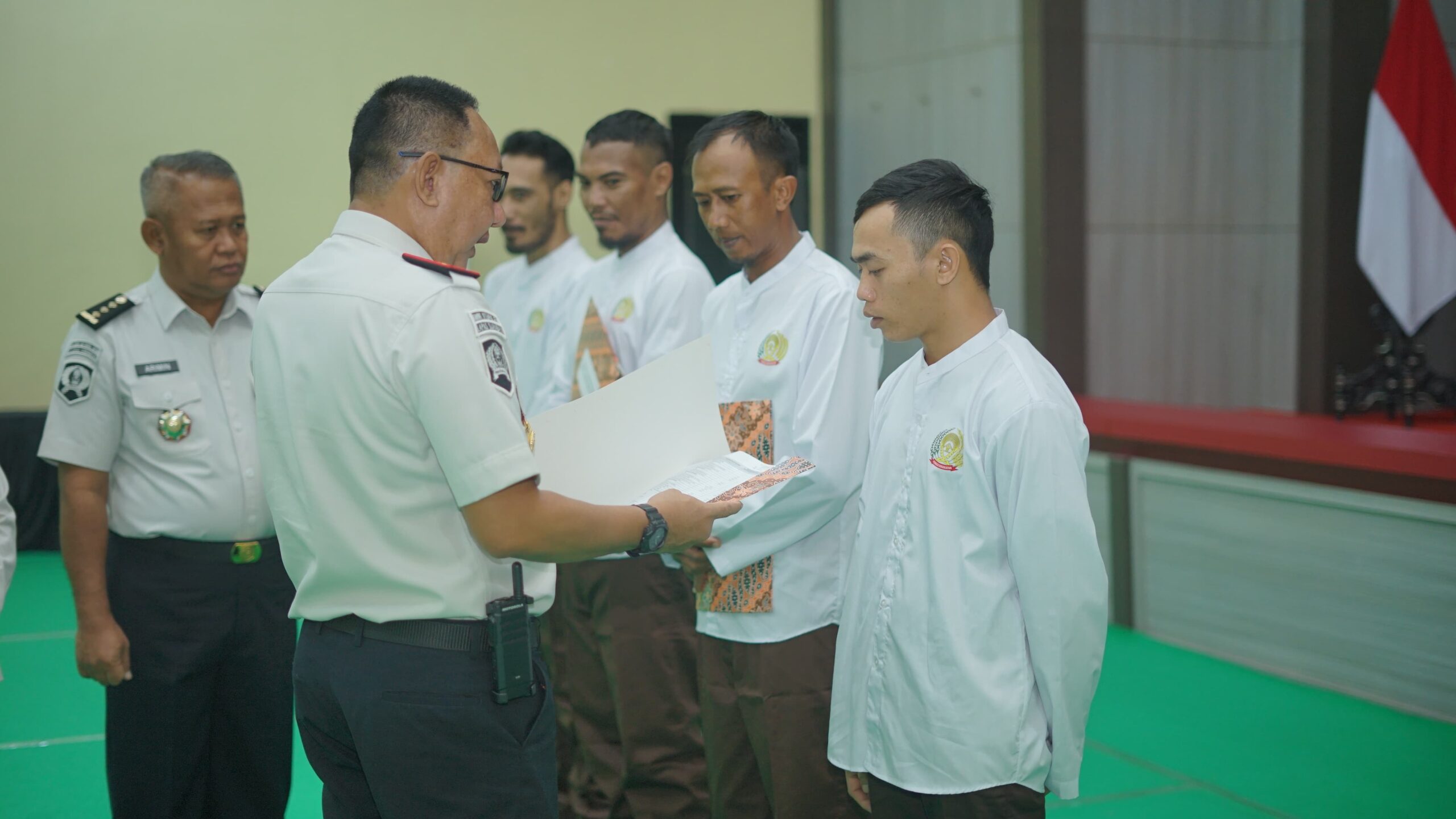 Empat Warga Binaan Kasus Narkoba di Lapas Porong Terima Remisi Khusus Nyepi 2026