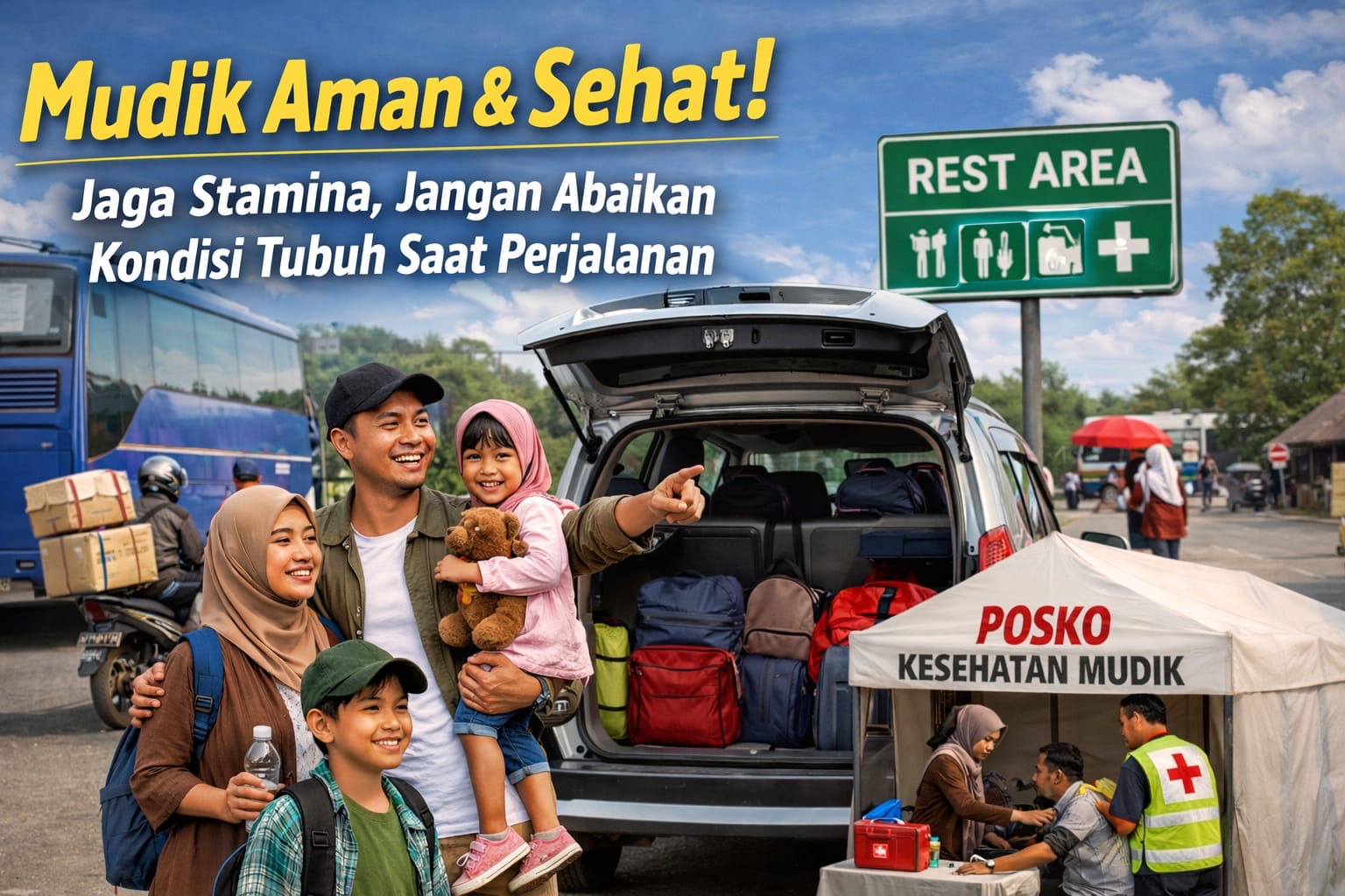 Mudik Aman dan Sehat, Dinkes Kota Batu Ingatkan Pemudik Jaga Stamina