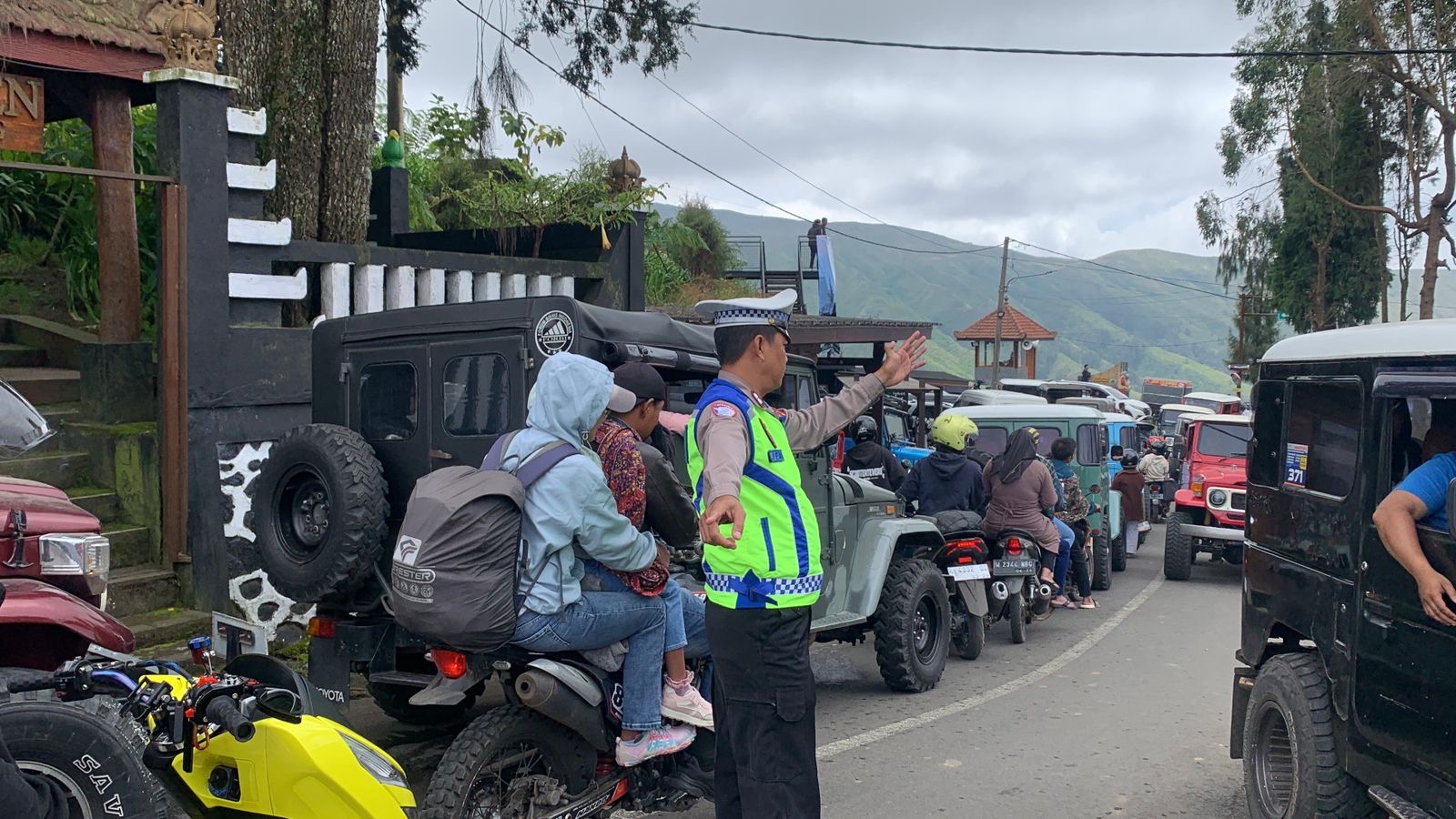 Polres Malang Siagakan Personel Bromo via Gubugklakah di H+5 Lebaran