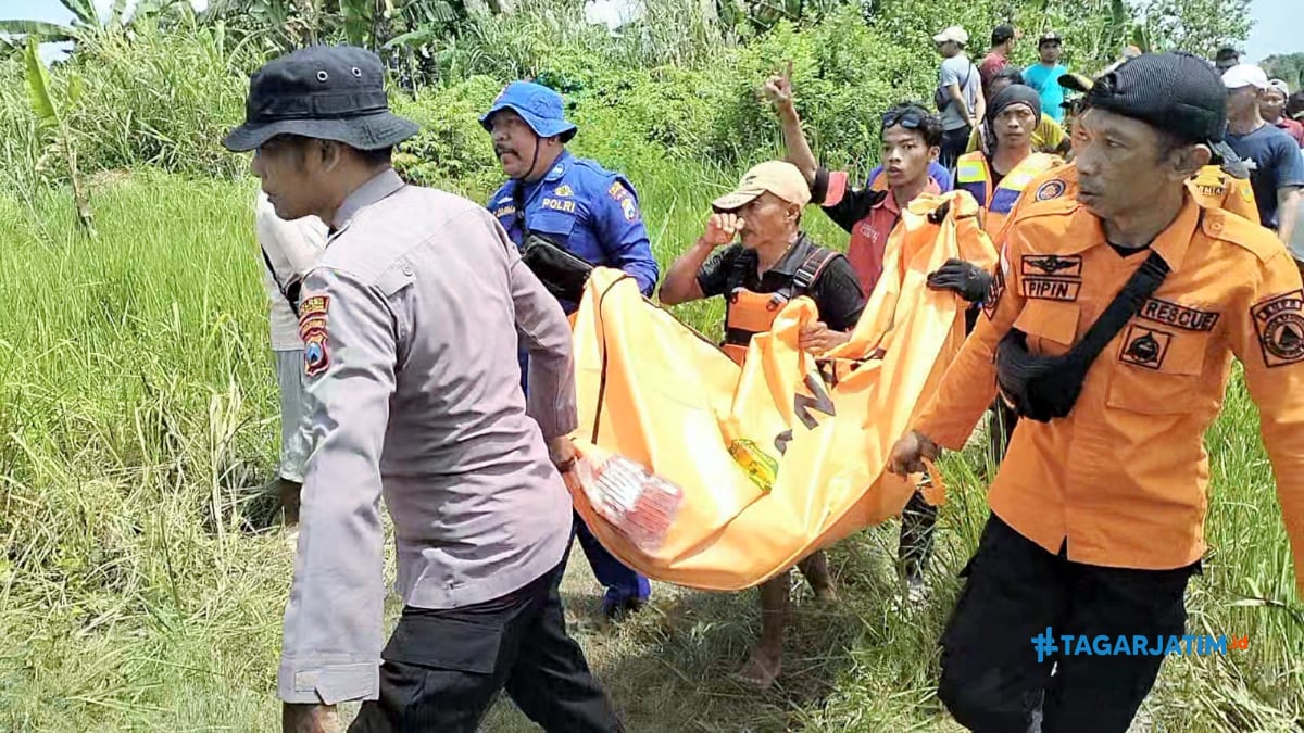 Korban Tenggelam di Bengawan Solo Lamongan Akhirnya Ditemukan
