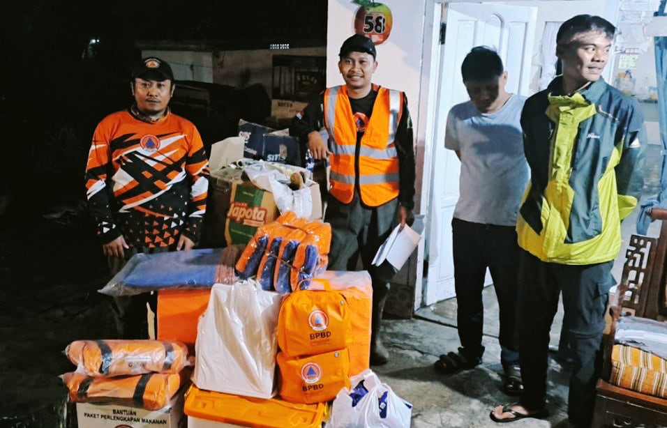 BPBD Kota Batu Distribusikan Bantuan Darurat, Warga Bumiaji Mulai Pulih