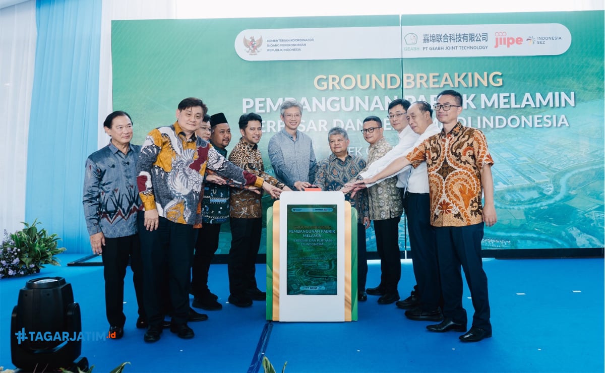 Dorong Industri Kimia Rendah Emisi, Pabrik Melamin Investasi US$600 Juta di JIIPE Gresik 19 Dorong Industri Kimia Rendah Emisi, Pabrik Melamin Investasi US$600 Juta di JIIPE Gresik