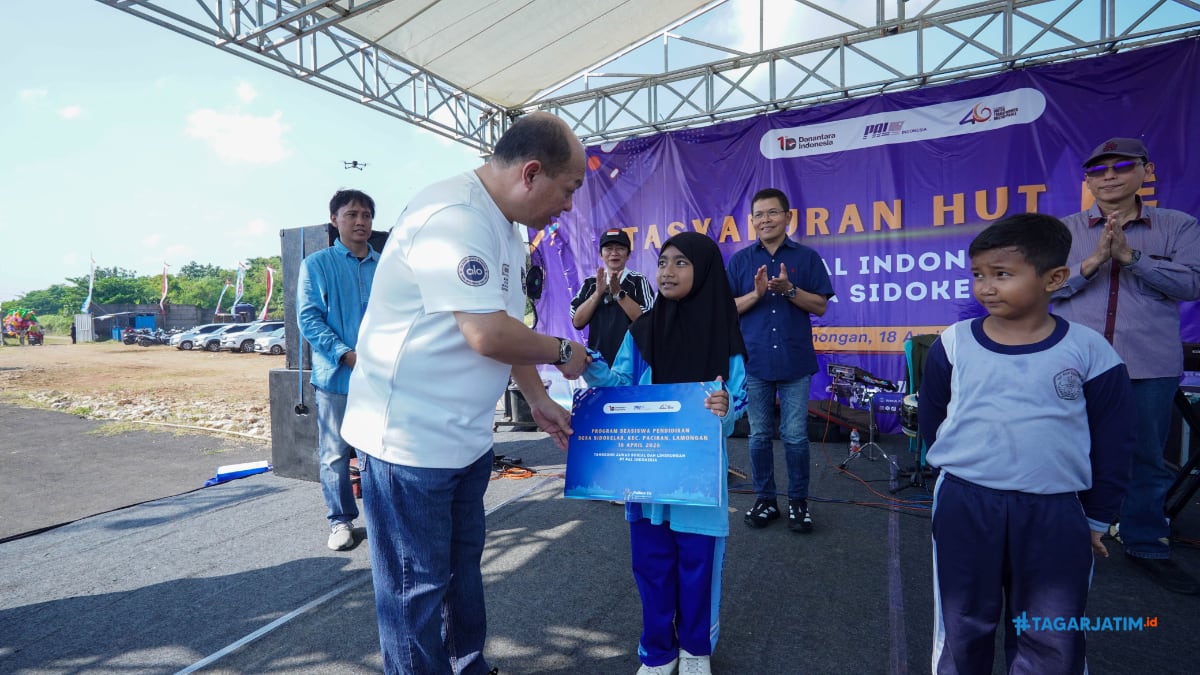 HUT ke-46 PT PAL Indonesia, 15 Siswa Pesisir Terima Beasiswa