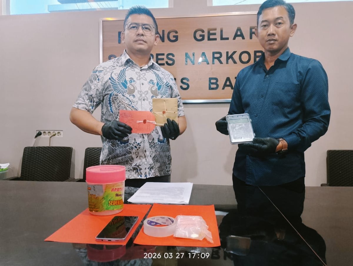 Sistem Ranjau Terbongkar, Pengedar Sabu di Kota Batu Dibekuk Polisi dengan BB 41,75 Gram