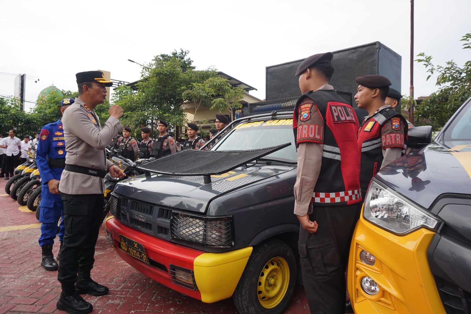 Polresta Sidoarjo Siagakan 1.200 Personel Amankan Peringatan May Day 2026