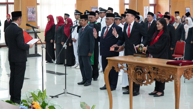 Walikota Blitar Mutasi 34 Pejabat di Lingkungan Pemkot