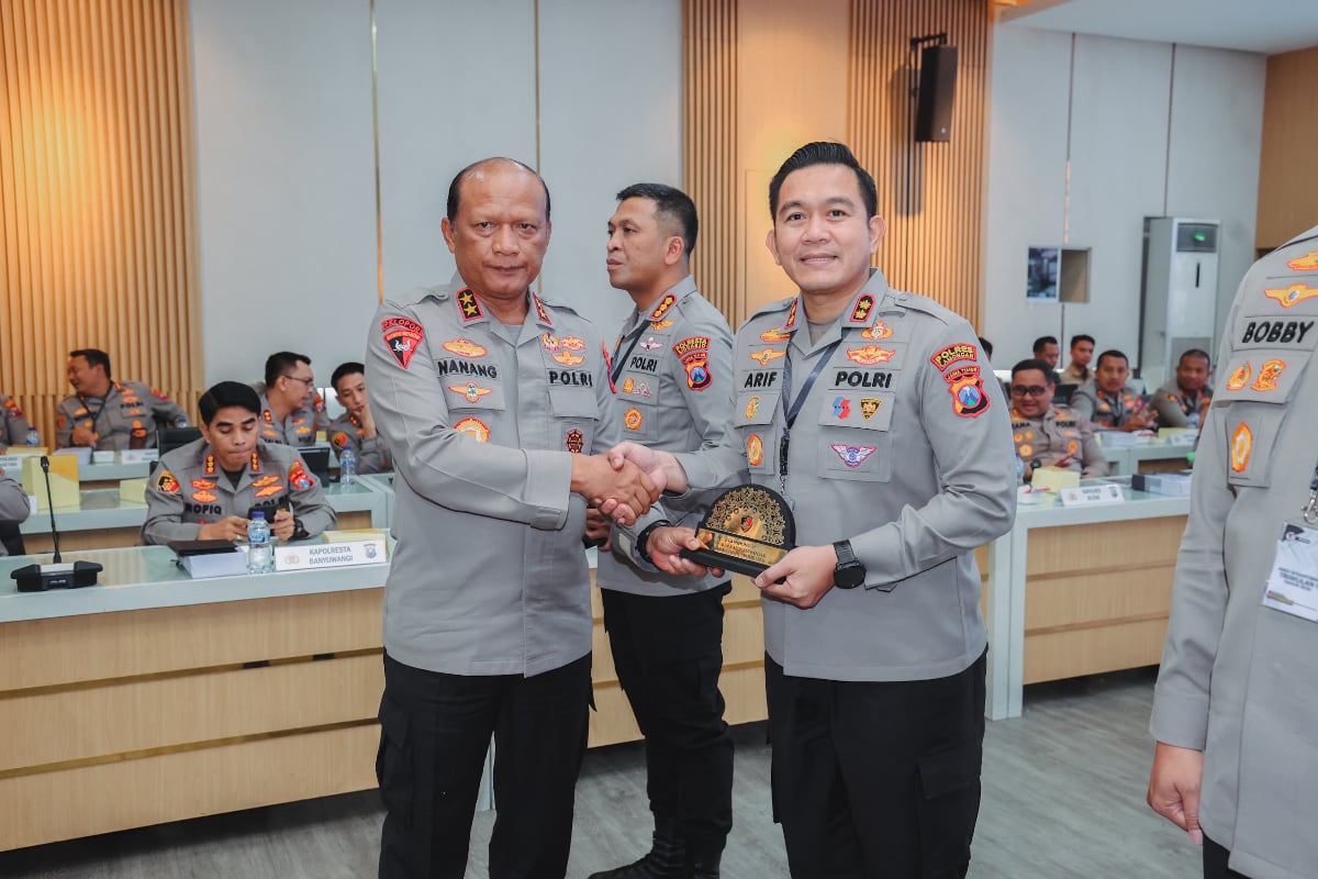 Polres Lamongan Raih Penghargaan Penyelesaian Perkara Tertinggi