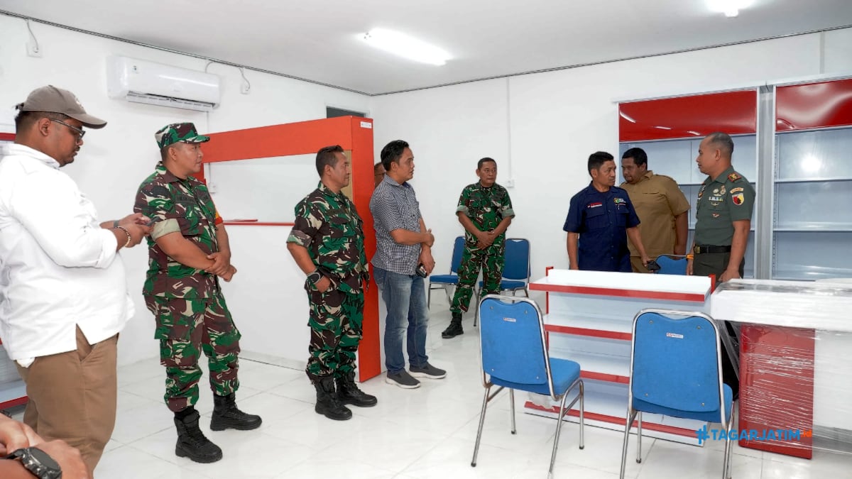 Dandim Lamongan Tinjau Kesiapan Koperasi Desa Bersama PT Agrinas