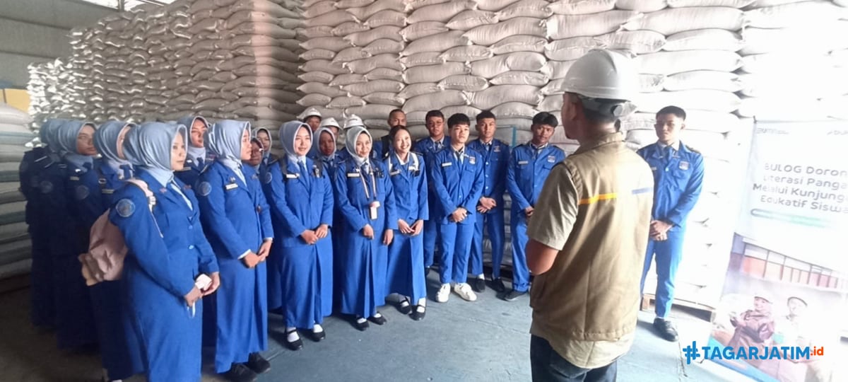 Bulog Geneng Ngawi Dorong Literasi Pangan Sebagai Edukatif Siswa