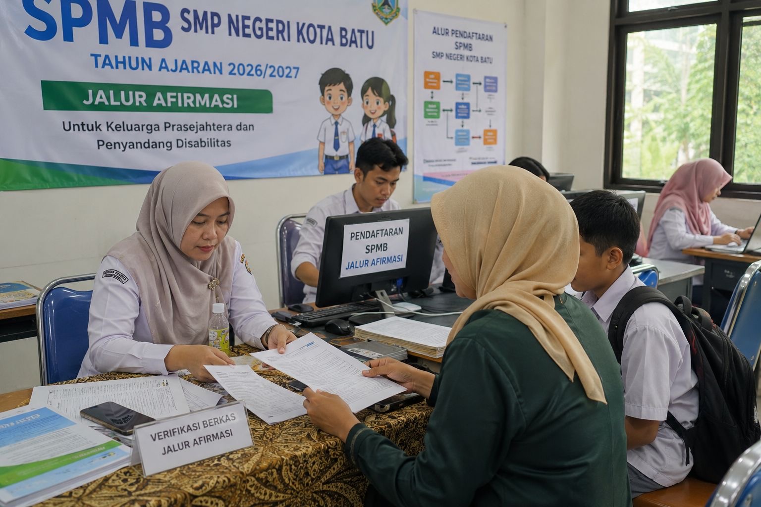 Jalur Afirmasi SMP Negeri Kota Batu Dibuka, Verifikasi Ketat Sasar Siswa Kurang Mampu