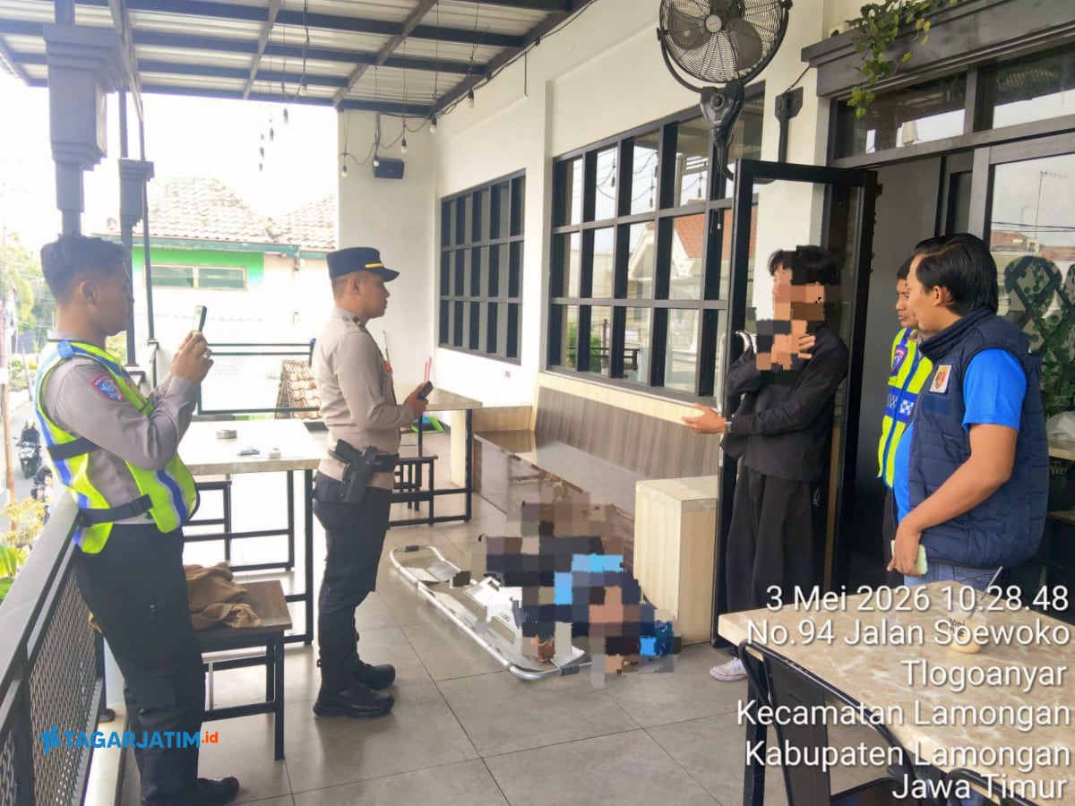 Pengunjung Cafe di Lamongan Meninggal Mendadak, Polres Lamongan Lakukan Penyelidikan 2 Pengunjung Cafe di Lamongan Meninggal Mendadak, Polres Lamongan Lakukan Penyelidikan