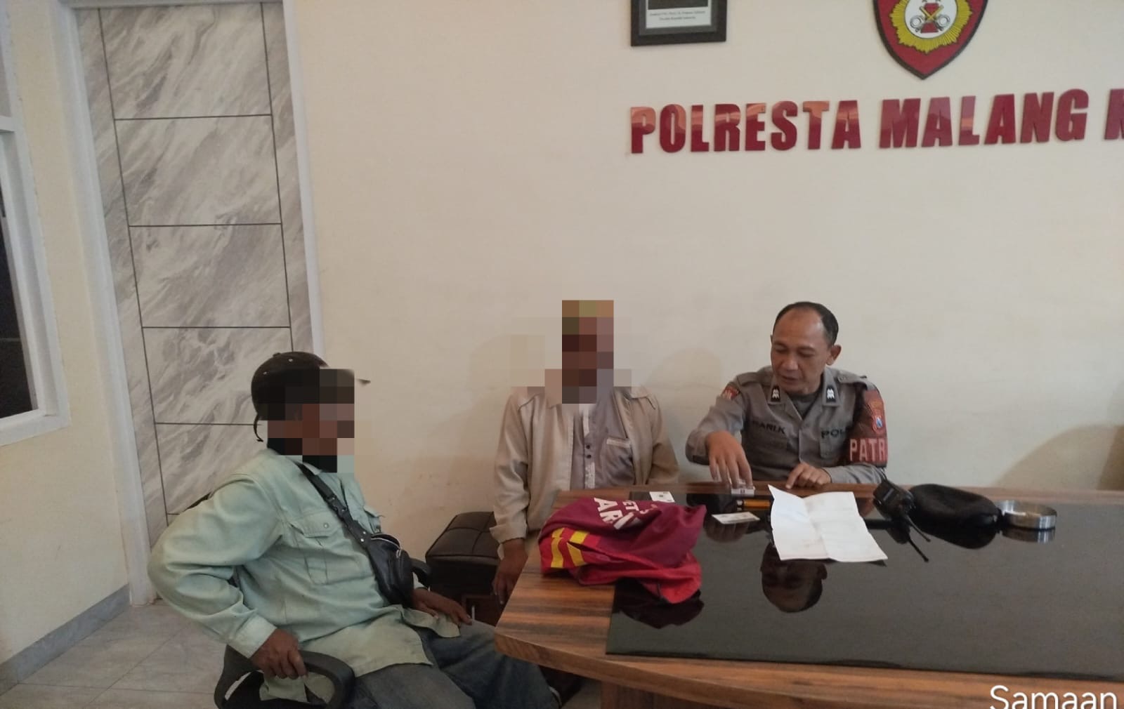 Polresta Malang Kota Tindak Jukir Gunakan Karcis Fotokopian